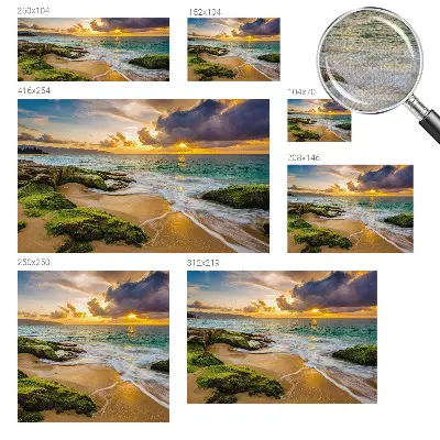 Fototapet autoadeziv pentru camera copiilor Vârtejuri marine