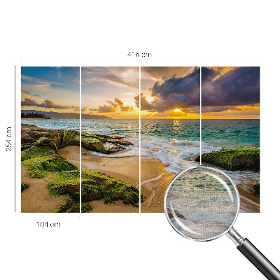 Fototapet autoadeziv pentru camera copiilor cu motivul „Vârtejuri marine”