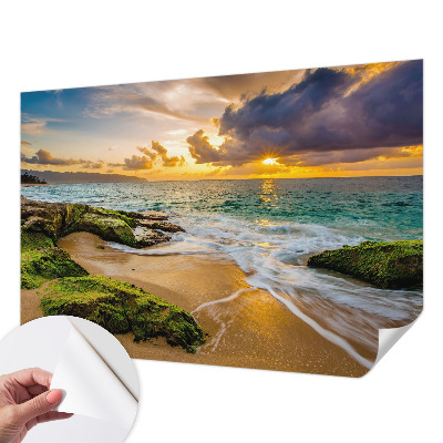 Fototapet autoadeziv pentru camera copiilor cu motivul „Vârtejuri marine”