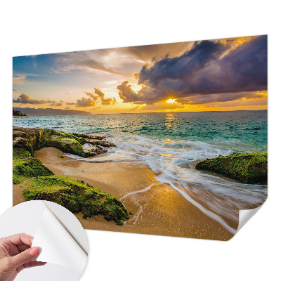Fototapet autoadeziv pentru camera copiilor cu motivul „Vârtejuri marine”