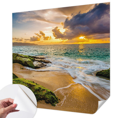 Fototapet autoadeziv pentru camera copiilor cu motivul „Vârtejuri marine”