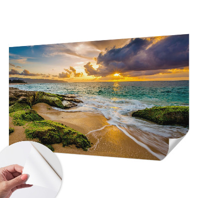Fototapet autoadeziv pentru camera copiilor cu motivul „Vârtejuri marine”