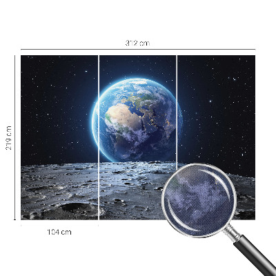Fototapet 3D autoadeziv cu motiv de junglă tropicală