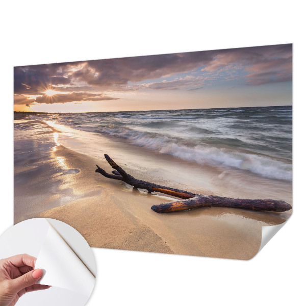 Fototapet 3D pentru dormitor cu model de ramuri goale