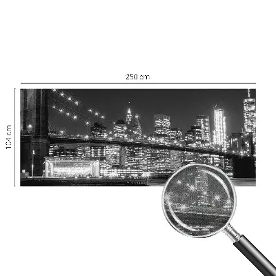 Fototapet 3d pentru living Lemn albastru