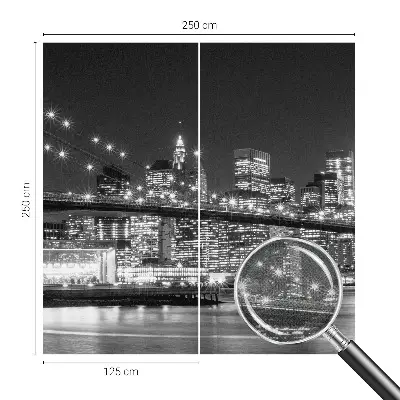 Fototapet 3d pentru living Lemn albastru