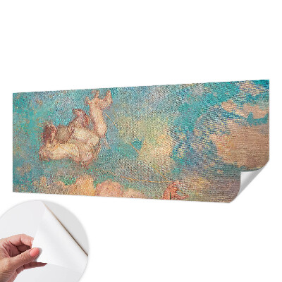 Tapet autocolant perete cu motiv inspirat din natură pentru decor ambiental
