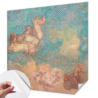 Tapet autocolant perete cu motiv inspirat din natură pentru decor ambiental