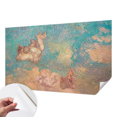 Tapet autocolant perete cu motiv inspirat din natură pentru decor ambiental
