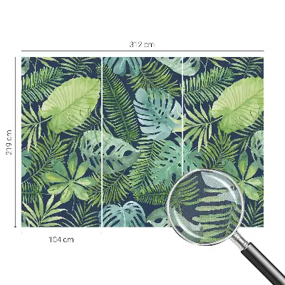 Tapet foto autoadeziv Oază tropicală