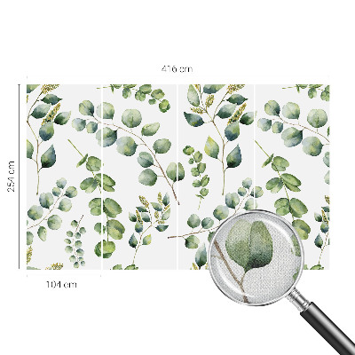 Fototapet autoadeziv pentru living cu valuri colorate