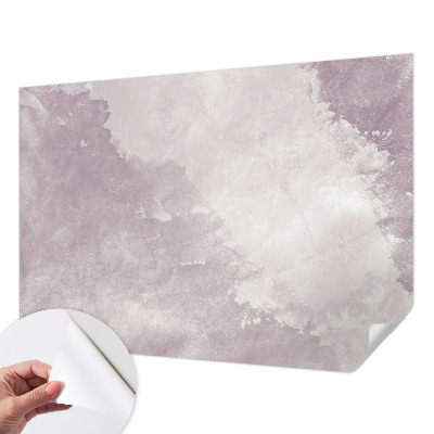 Fototapet 3D pentru living cu ramuri de flori
