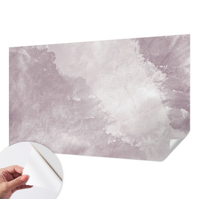 Fototapet 3D pentru living cu ramuri de flori