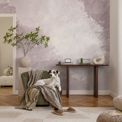 Fototapet 3D pentru living cu ramuri de flori