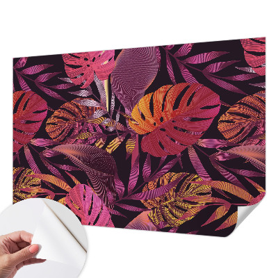 Fototapet 3D în nuanțe verzi cu design elegant