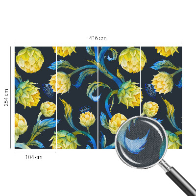 Tapet autocolant perete cu design „Eleganța de toamnă”