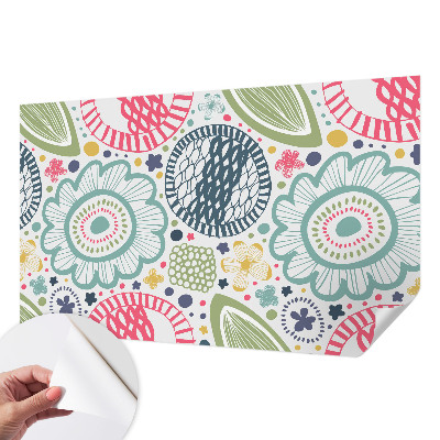 Tapet foto autoadeziv cu motiv floral elegant