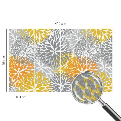 Fototapet 3d autoadeziv Hexagone albastre