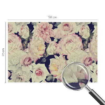 Fototapet 3d pentru dormitor Fantezie florală