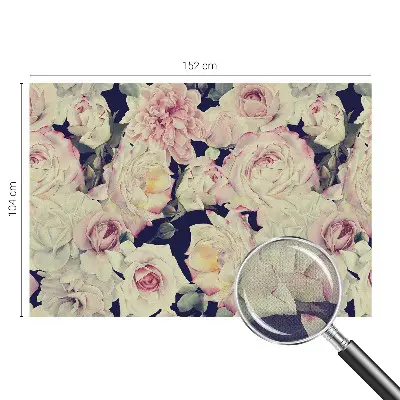 Fototapet 3d pentru dormitor Fantezie florală