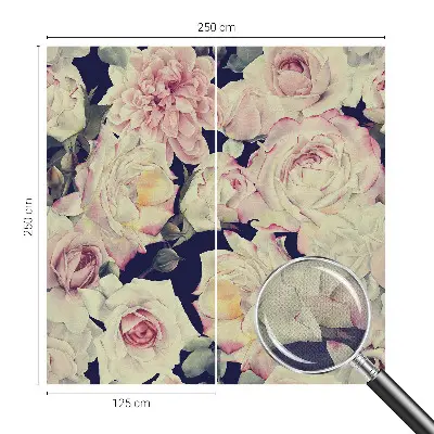 Fototapet 3d pentru dormitor Fantezie florală