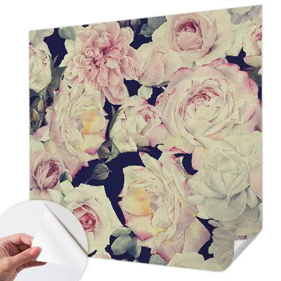 Fototapet 3d pentru dormitor Fantezie florală