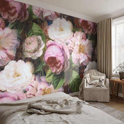Fototapet 3d pentru living cu motiv „Melancolia Pădurii”