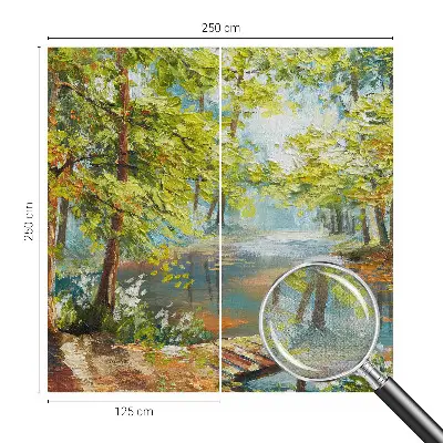 Fototapet autoadeziv pentru dormitor Geometrie neon