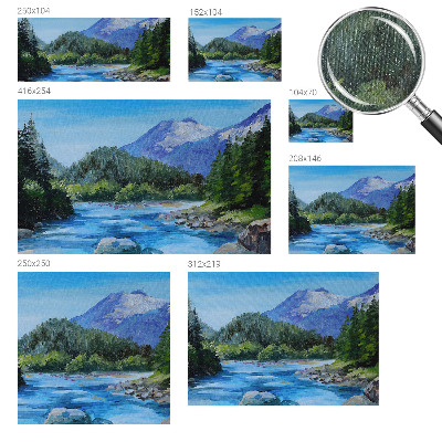 Fototapet 3D pentru living cu motivul 