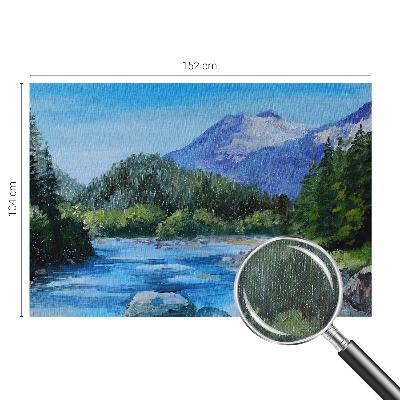Fototapet 3D pentru living cu motivul 