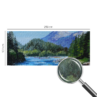 Fototapet 3D pentru living cu motivul 