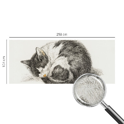 Fototapet autoadeziv pentru living cu design inspirat din vestul suprarealist