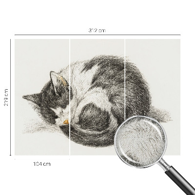 Fototapet autoadeziv pentru living cu design inspirat din vestul suprarealist