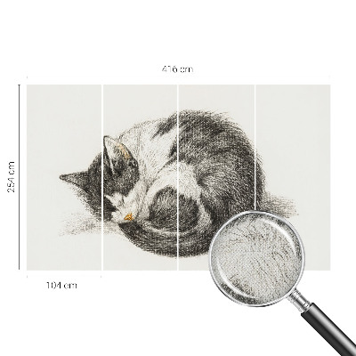 Fototapet autoadeziv pentru living cu design inspirat din vestul suprarealist