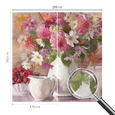 Fototapet autocolant cu design colaj clasic