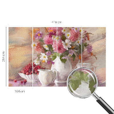 Fototapet autocolant cu design colaj clasic