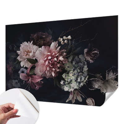 Fototapet 3d autoadeziv cu un colaj romantic