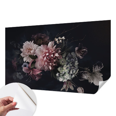 Fototapet 3d autoadeziv cu un colaj romantic