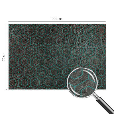 Tapet foto autoadeziv cu design cu macarale negre
