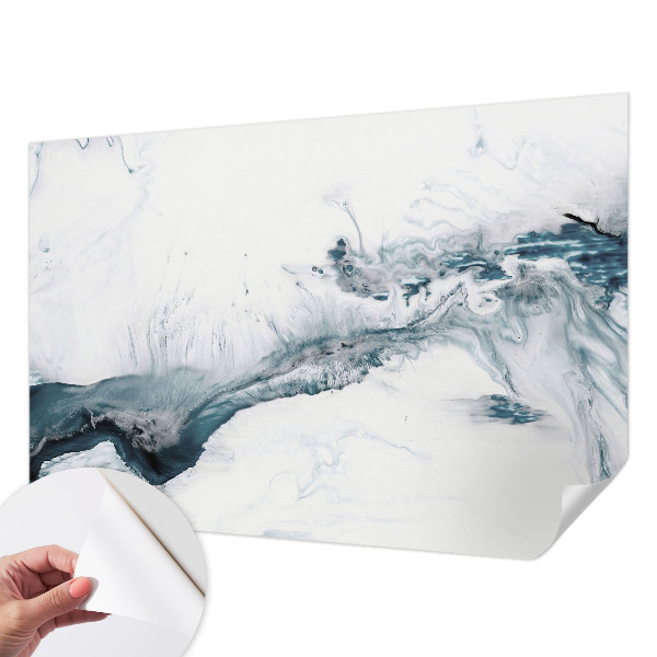 Fototapet 3d pentru living cu design „Tăcerea dimineții”