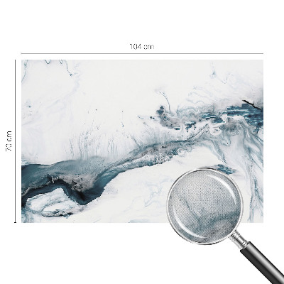 Fototapet 3d pentru living cu design „Tăcerea dimineții”