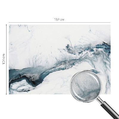 Fototapet 3d pentru living cu design „Tăcerea dimineții”