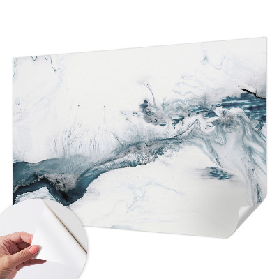 Fototapet 3d pentru living cu design „Tăcerea dimineții”