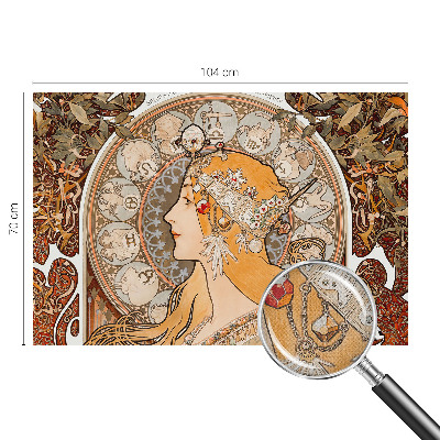 Fototapet 3D pentru living cu motiv floral elegant