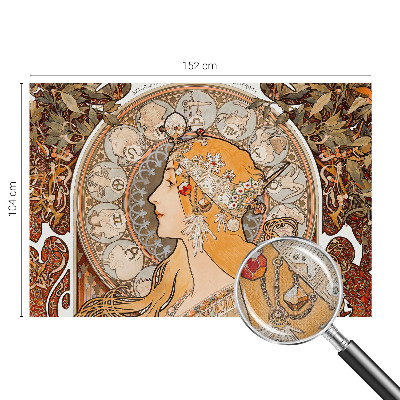 Fototapet 3D pentru living cu motiv floral elegant