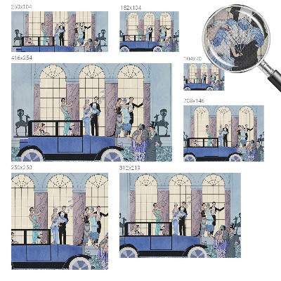 Fototapet autoadeziv pentru camera copiilor cu motiv de plajă exotică