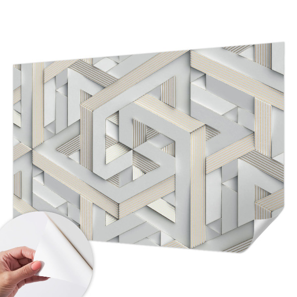 Fototapet 3d zid cu motiv de marmură abstractă