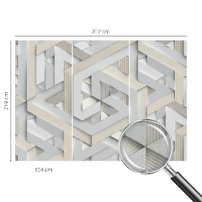 Fototapet 3d zid cu motiv de marmură abstractă