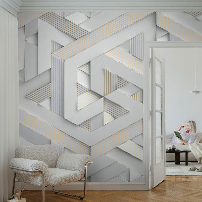 Fototapet 3d zid cu motiv de marmură abstractă