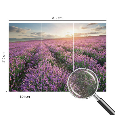 Fototapet 3D pentru living cu peisaje urbane